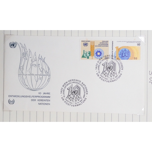 7036 - Box with World Stamps etc Inc. 4 Approval Books with noted 1983 & 4 French Red Cross Booklets, P... 