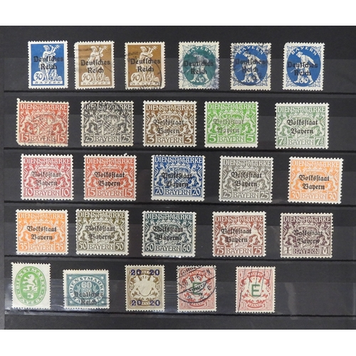 Collection of mainly European Stamps in Brown Excellent Stock Book ...