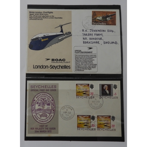 7056 - Commonwealth Collection on 19 pages inc. good Ceylon with SG 48 & 61 mint, Chalon Heads tu 2/- u... 