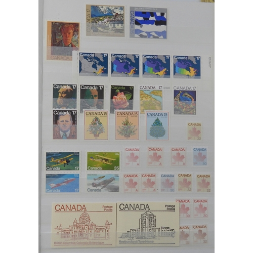 7058 - Canada Collection in a Green Lighthouse Stock Book Mainly used from Queen Victoria Small Heads to QE... 