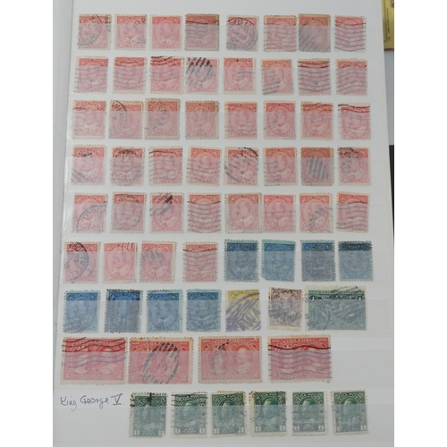7058 - Canada Collection in a Green Lighthouse Stock Book Mainly used from Queen Victoria Small Heads to QE... 