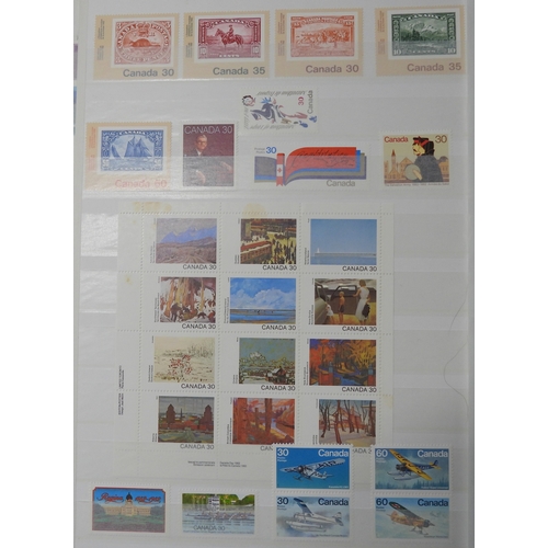 7058 - Canada Collection in a Green Lighthouse Stock Book Mainly used from Queen Victoria Small Heads to QE... 
