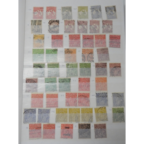 7058 - Canada Collection in a Green Lighthouse Stock Book Mainly used from Queen Victoria Small Heads to QE... 