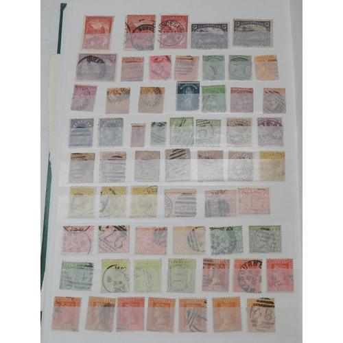 7058 - Canada Collection in a Green Lighthouse Stock Book Mainly used from Queen Victoria Small Heads to QE... 