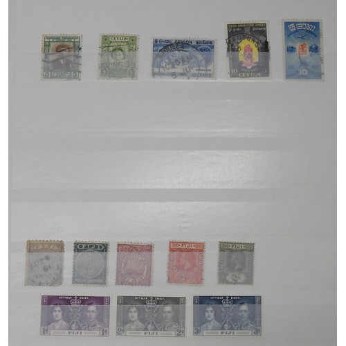 7058 - Canada Collection in a Green Lighthouse Stock Book Mainly used from Queen Victoria Small Heads to QE... 