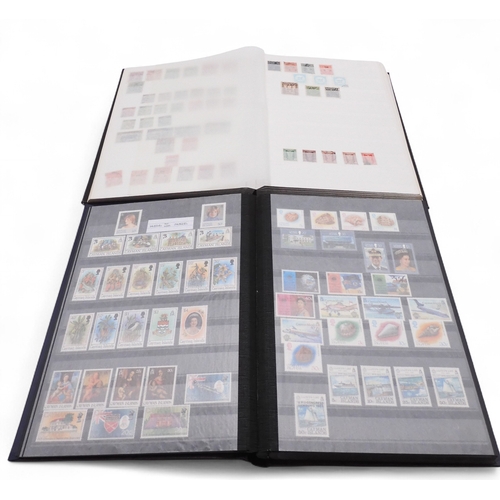 7060 - British Commonwealth Collection in Two Lighthouse Stock Books. with most countries in Dark Blue Stoc... 