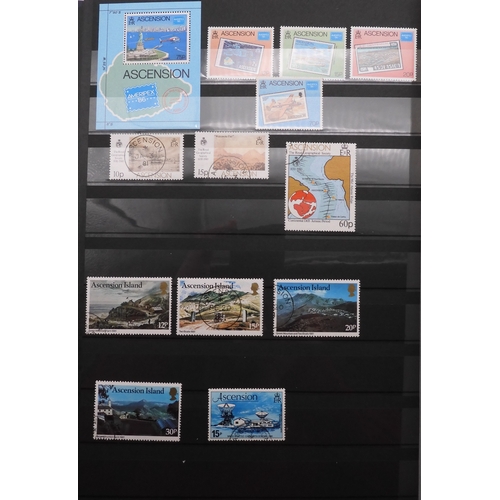 7060 - British Commonwealth Collection in Two Lighthouse Stock Books. with most countries in Dark Blue Stoc... 