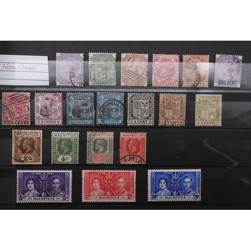7060 - British Commonwealth Collection in Two Lighthouse Stock Books. with most countries in Dark Blue Stoc... 