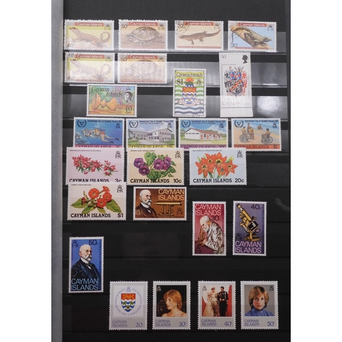 7060 - British Commonwealth Collection in Two Lighthouse Stock Books. with most countries in Dark Blue Stoc... 