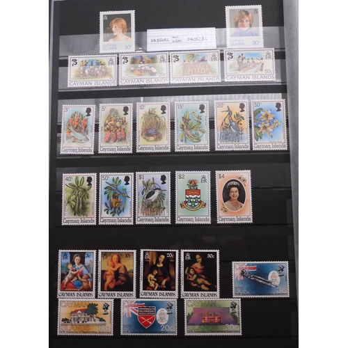 7060 - British Commonwealth Collection in Two Lighthouse Stock Books. with most countries in Dark Blue Stoc... 