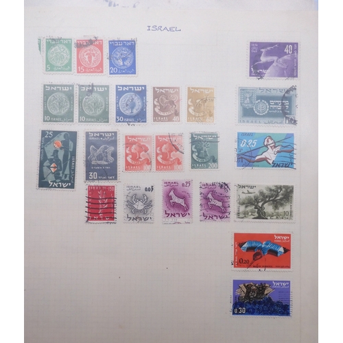 7061 - World collection in two folders from Belgium Congo To Ukraine. Many Hundreds of stamps both Mint and... 