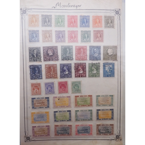 7061 - World collection in two folders from Belgium Congo To Ukraine. Many Hundreds of stamps both Mint and... 