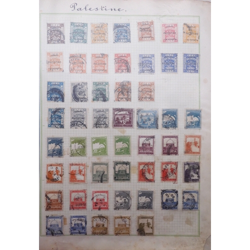 7061 - World collection in two folders from Belgium Congo To Ukraine. Many Hundreds of stamps both Mint and... 
