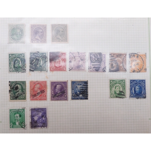 7061 - World collection in two folders from Belgium Congo To Ukraine. Many Hundreds of stamps both Mint and... 