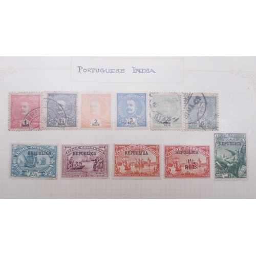 7061 - World collection in two folders from Belgium Congo To Ukraine. Many Hundreds of stamps both Mint and... 