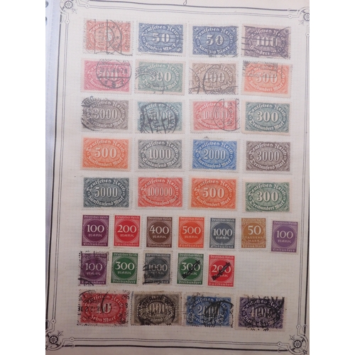 7061 - World collection in two folders from Belgium Congo To Ukraine. Many Hundreds of stamps both Mint and... 