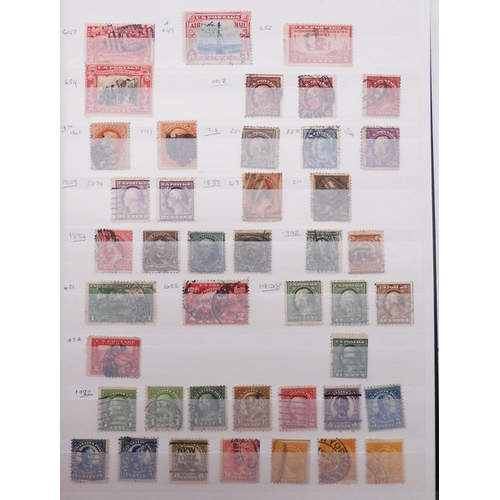 7064 - World Collection in Black Lighthouse Stock Book. Main value in USA which includes 1893 Columbus set ... 