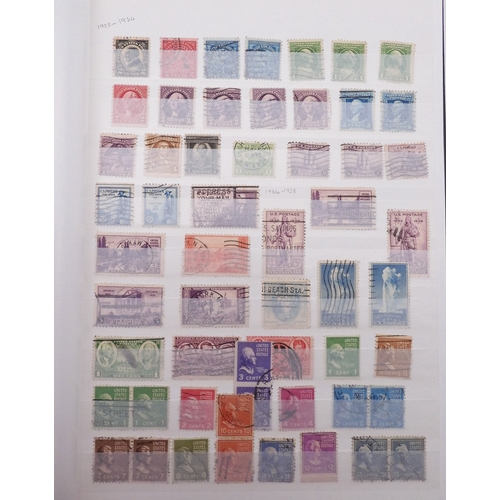 7064 - World Collection in Black Lighthouse Stock Book. Main value in USA which includes 1893 Columbus set ... 
