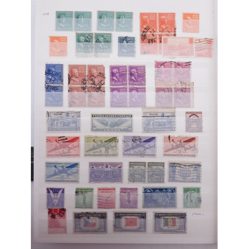 7064 - World Collection in Black Lighthouse Stock Book. Main value in USA which includes 1893 Columbus set ... 