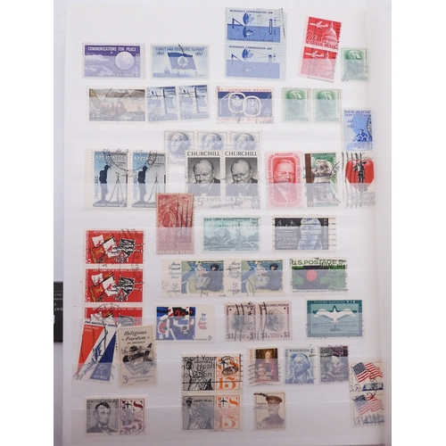 7064 - World Collection in Black Lighthouse Stock Book. Main value in USA which includes 1893 Columbus set ... 