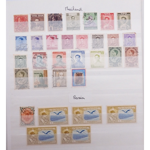 7064 - World Collection in Black Lighthouse Stock Book. Main value in USA which includes 1893 Columbus set ... 