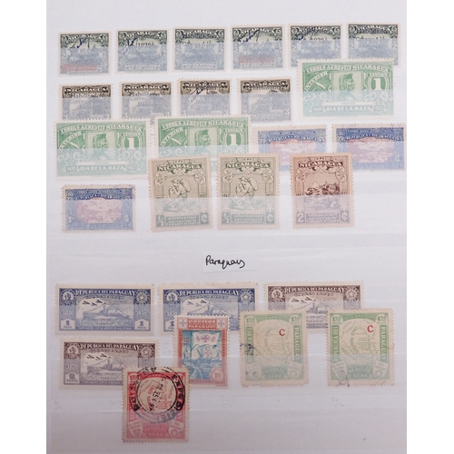 7064 - World Collection in Black Lighthouse Stock Book. Main value in USA which includes 1893 Columbus set ... 