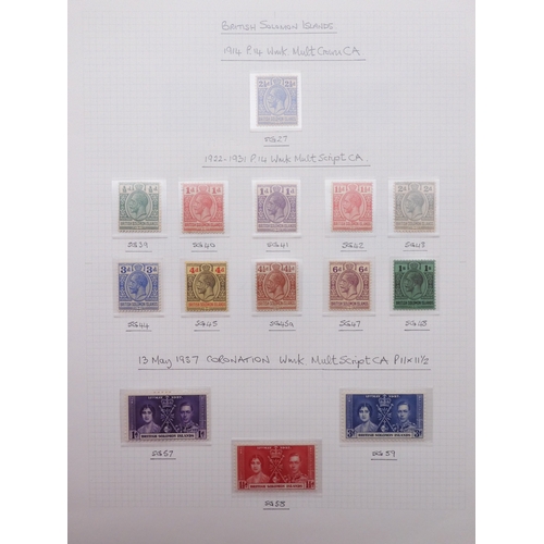 7064A - Small collection in 22 Ring Excelsior Album plus two FDC Albums. In Excelsior are Commonwealth Stamp... 