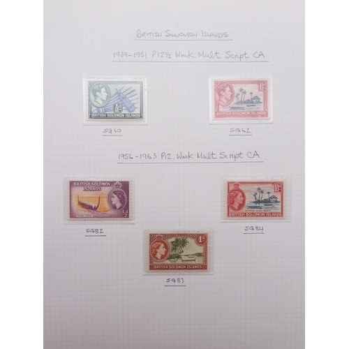 7064A - Small collection in 22 Ring Excelsior Album plus two FDC Albums. In Excelsior are Commonwealth Stamp... 