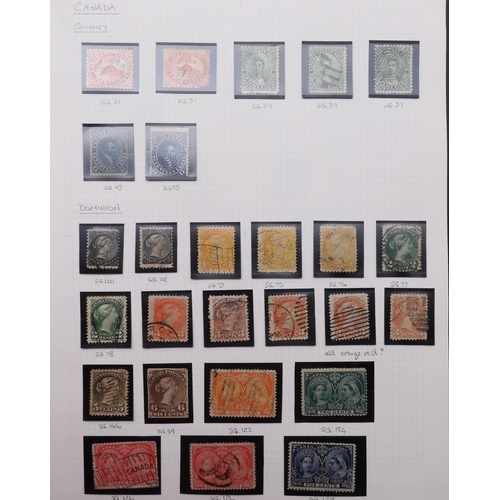 7064A - Small collection in 22 Ring Excelsior Album plus two FDC Albums. In Excelsior are Commonwealth Stamp... 