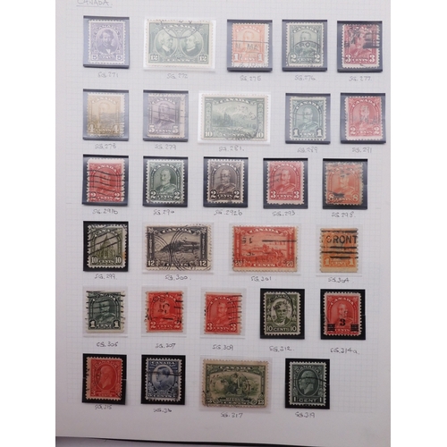 7064A - Small collection in 22 Ring Excelsior Album plus two FDC Albums. In Excelsior are Commonwealth Stamp... 
