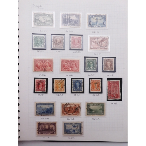 7064A - Small collection in 22 Ring Excelsior Album plus two FDC Albums. In Excelsior are Commonwealth Stamp... 