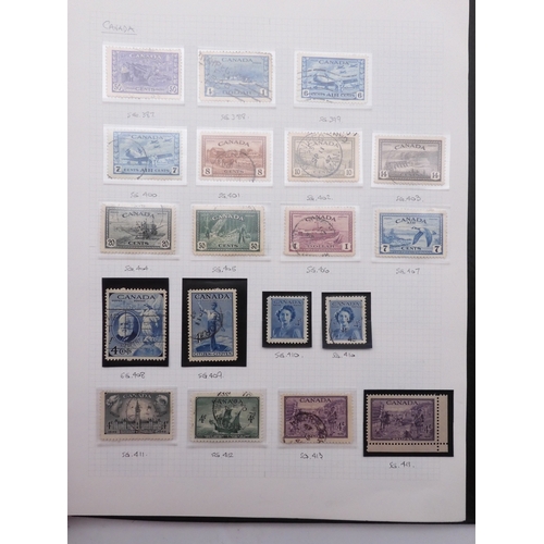 7064A - Small collection in 22 Ring Excelsior Album plus two FDC Albums. In Excelsior are Commonwealth Stamp... 