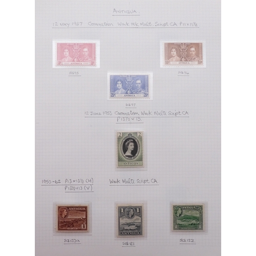 7064A - Small collection in 22 Ring Excelsior Album plus two FDC Albums. In Excelsior are Commonwealth Stamp... 