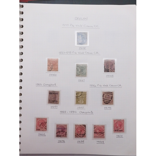 7064A - Small collection in 22 Ring Excelsior Album plus two FDC Albums. In Excelsior are Commonwealth Stamp... 