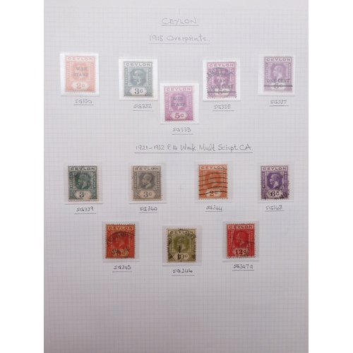 7064A - Small collection in 22 Ring Excelsior Album plus two FDC Albums. In Excelsior are Commonwealth Stamp... 
