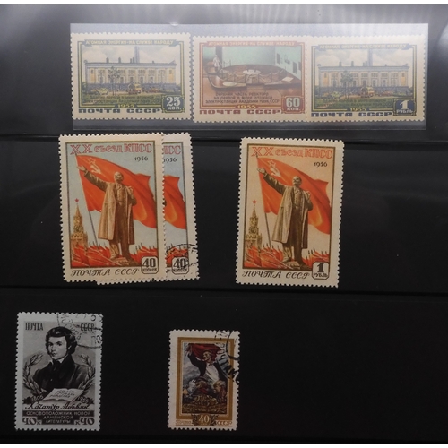 7067 - RussiaCollection in album from 1959-59 Mint U/M or Used, Some Sets both. Inc. Used SG 1627-9, 1675, ... 