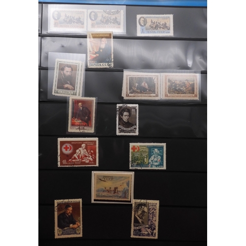 7067 - RussiaCollection in album from 1959-59 Mint U/M or Used, Some Sets both. Inc. Used SG 1627-9, 1675, ... 