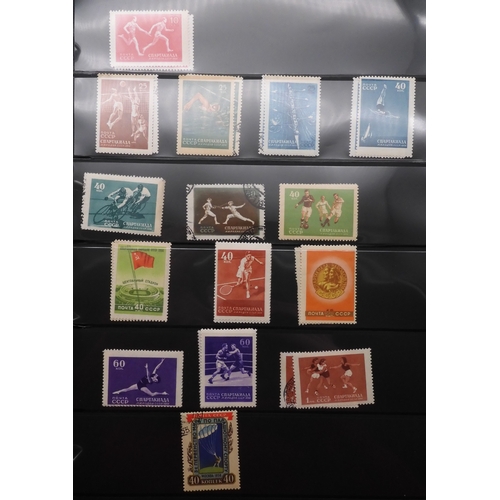 7067 - RussiaCollection in album from 1959-59 Mint U/M or Used, Some Sets both. Inc. Used SG 1627-9, 1675, ... 