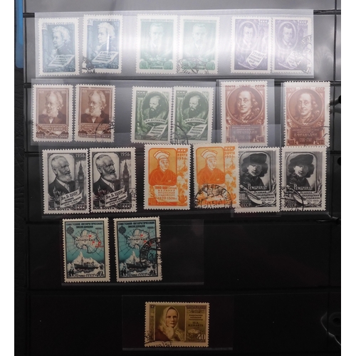 7067 - RussiaCollection in album from 1959-59 Mint U/M or Used, Some Sets both. Inc. Used SG 1627-9, 1675, ... 