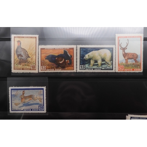 7067 - RussiaCollection in album from 1959-59 Mint U/M or Used, Some Sets both. Inc. Used SG 1627-9, 1675, ... 