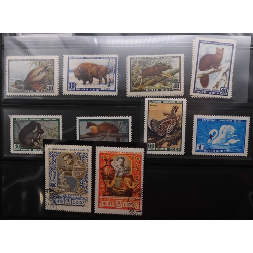 7067 - RussiaCollection in album from 1959-59 Mint U/M or Used, Some Sets both. Inc. Used SG 1627-9, 1675, ... 