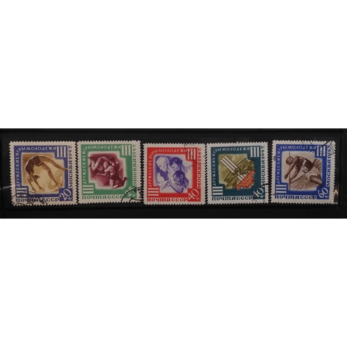 7067 - RussiaCollection in album from 1959-59 Mint U/M or Used, Some Sets both. Inc. Used SG 1627-9, 1675, ... 