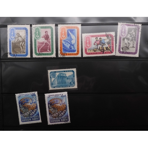 7067 - RussiaCollection in album from 1959-59 Mint U/M or Used, Some Sets both. Inc. Used SG 1627-9, 1675, ... 