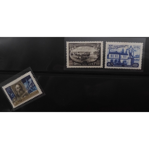 7067 - RussiaCollection in album from 1959-59 Mint U/M or Used, Some Sets both. Inc. Used SG 1627-9, 1675, ... 
