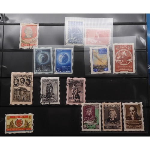 7067 - RussiaCollection in album from 1959-59 Mint U/M or Used, Some Sets both. Inc. Used SG 1627-9, 1675, ... 