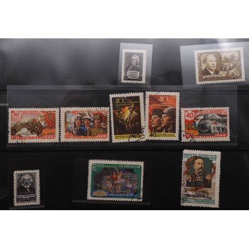 7067 - RussiaCollection in album from 1959-59 Mint U/M or Used, Some Sets both. Inc. Used SG 1627-9, 1675, ... 
