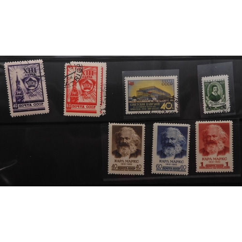 7067 - RussiaCollection in album from 1959-59 Mint U/M or Used, Some Sets both. Inc. Used SG 1627-9, 1675, ... 