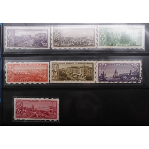 7067 - RussiaCollection in album from 1959-59 Mint U/M or Used, Some Sets both. Inc. Used SG 1627-9, 1675, ... 