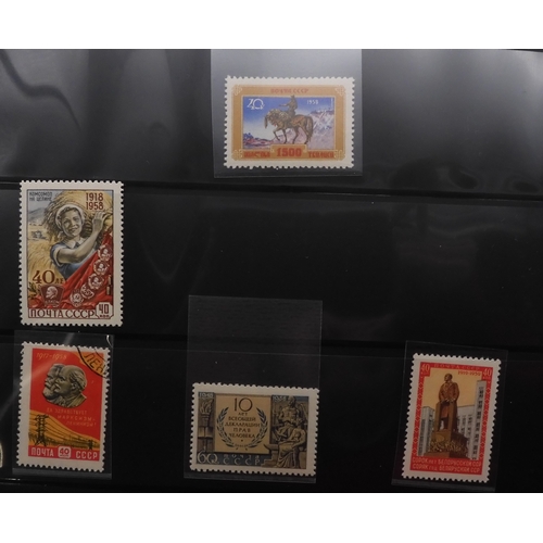 7067 - RussiaCollection in album from 1959-59 Mint U/M or Used, Some Sets both. Inc. Used SG 1627-9, 1675, ... 
