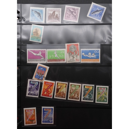 7067 - RussiaCollection in album from 1959-59 Mint U/M or Used, Some Sets both. Inc. Used SG 1627-9, 1675, ... 